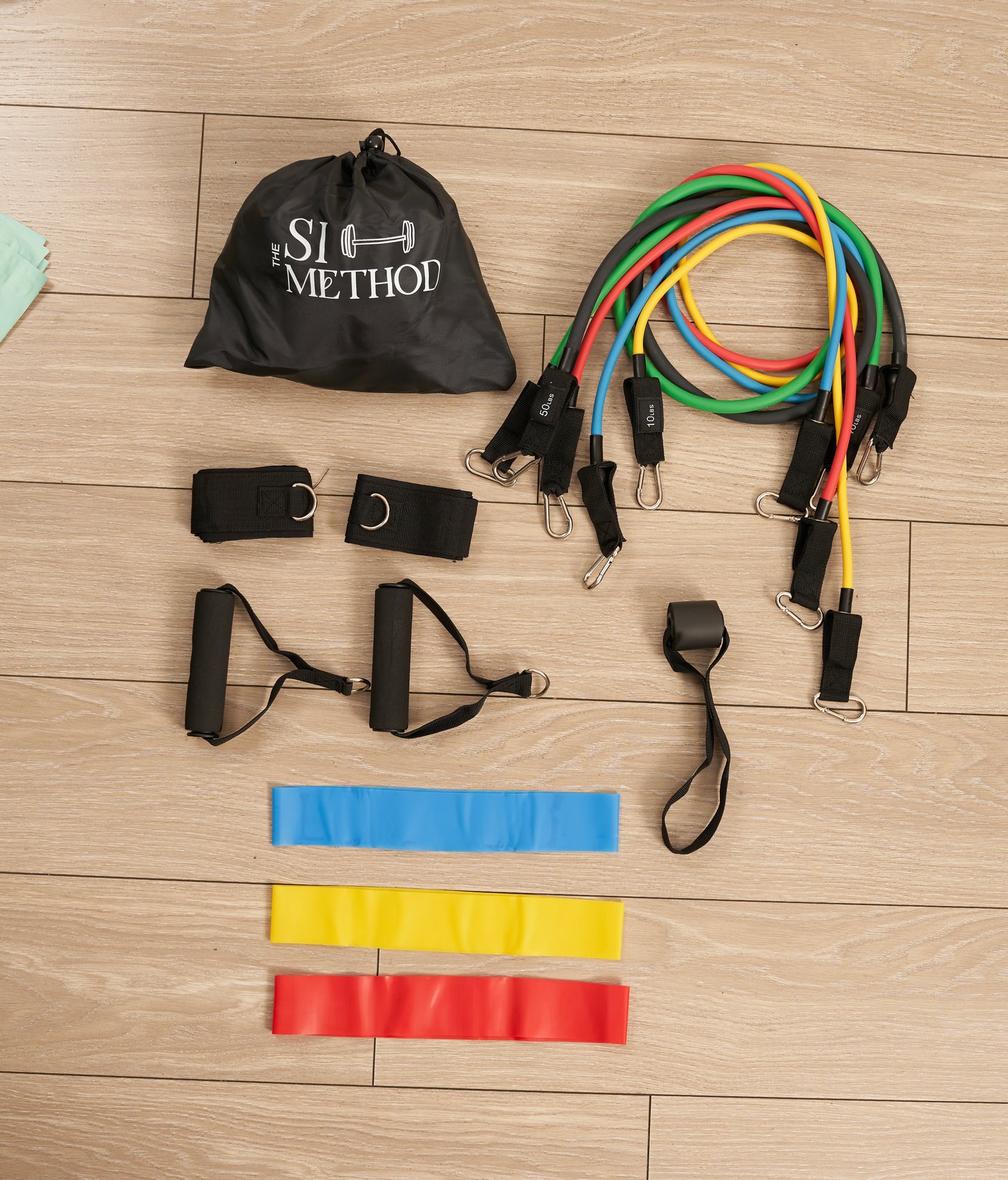 Resistance Band Set with App